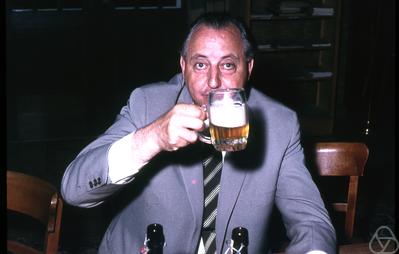 Hadwiger, with beer