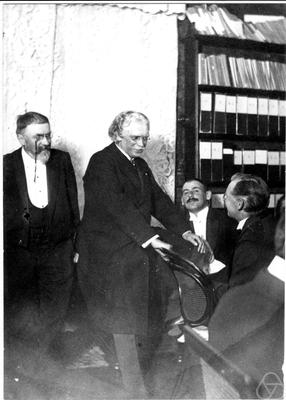 Henri Poincaré, Magnus Gösta Mittag-Leffler, Carl David Tolmé Runge, Edmund Landau
