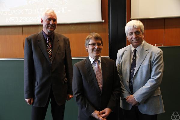 Jürgen Nowak, Gert-Martin Greuel, Gerhard Huisken