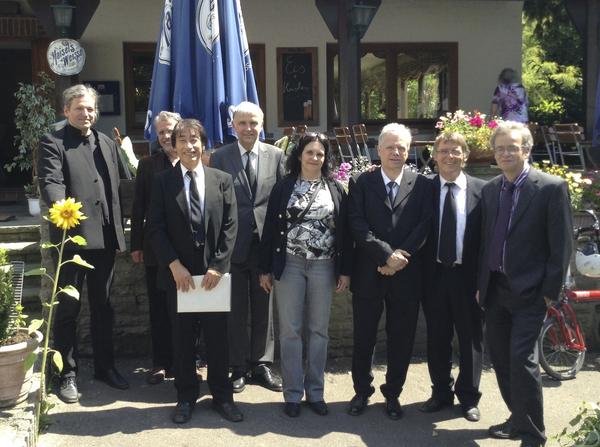 Heinrich Siemens, Rainer Kaenders, Kyoji Saito, Helmut Arend Hamm, Ulrike Schmickler-Hirzebruch, Gregor Büchel, Gert-Martin Greuel, Franz Bilitewski