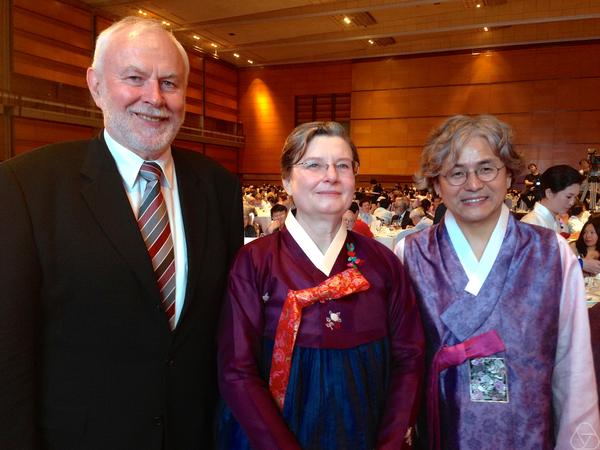 Martin Grötschel, Ingrid Daubechies, Hyungju Park