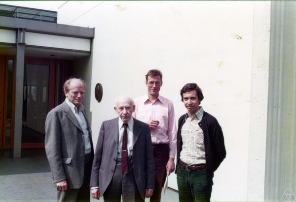 Hans Hermes, Paul Bernays, Hans Läuchli, Wolfgang Thomas