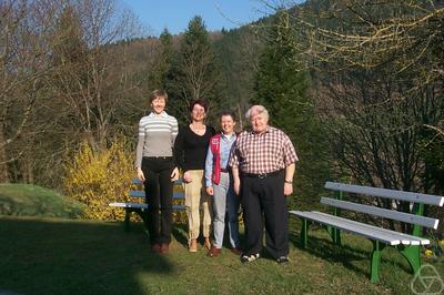 Vigdis Petersen, Anne Cuyt, Brigitte Verdonk, Haakon Waadeland