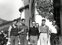 René Thom, Jean Arbault, Jean-Pierre Serre, Josiane Serre, Jean Braconnier, Georges Henri Reeb