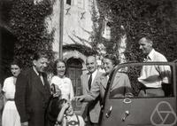 Gerda Schlarb, Wilhelm Blaschke, Irmgard Süss, Helmut Hasse, Clara Hasse, Gerrit Bol